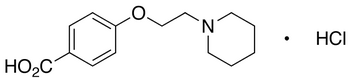 4-[2-(1-Piperidinyl)ethoxy]benzoic Acid HCl Salt