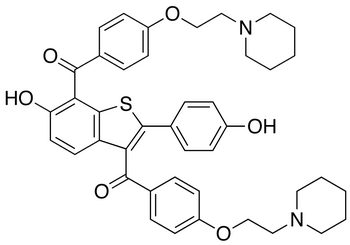 7-[4-(2-Piperidinyl)ethoxy]benzoyl Raloxifene (Raloxifene Impurity)