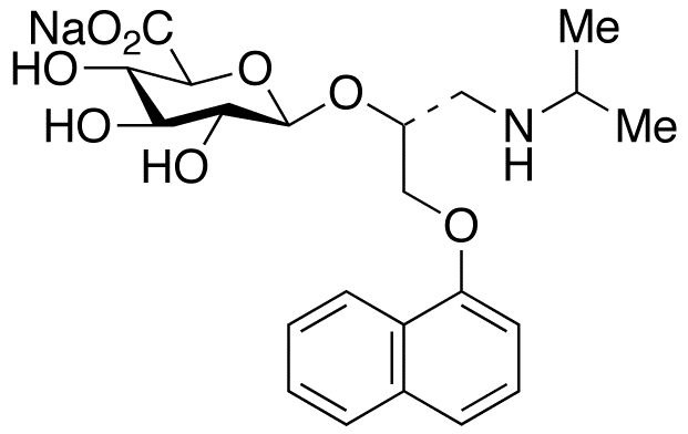 (R)-Propranolol β-D-Glucuronide Sodium Salt