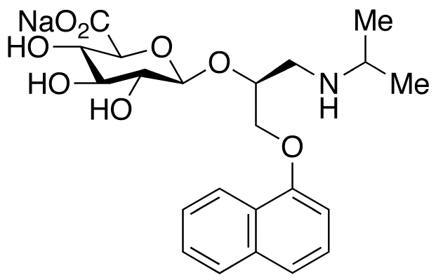 (S)-Propranolol β-D-Glucuronide Sodium Salt