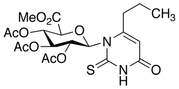 Propylthiouracil 2,3,4-Tri-O-acetyl-N-β-D-glucuronide Methyl Ester