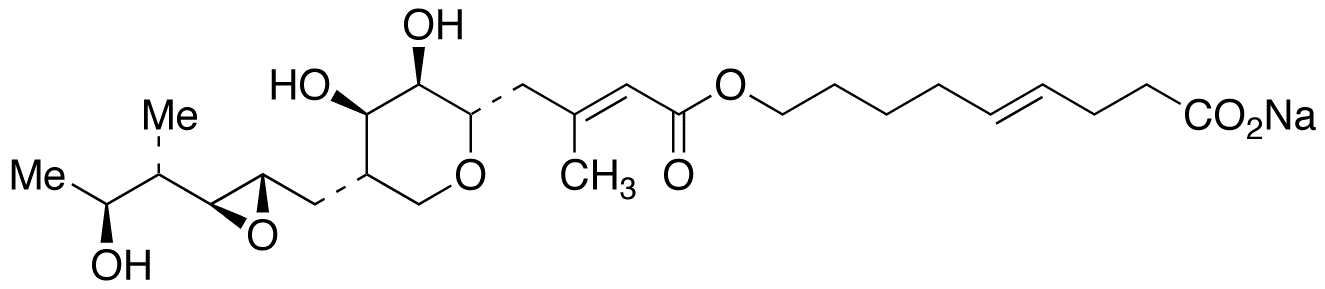 Pseudomonic acid D sodium