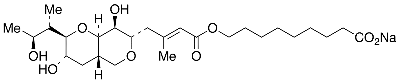 2H,5H-Pyrano[4,3-β]pyranyl mupirocin sodium impurity