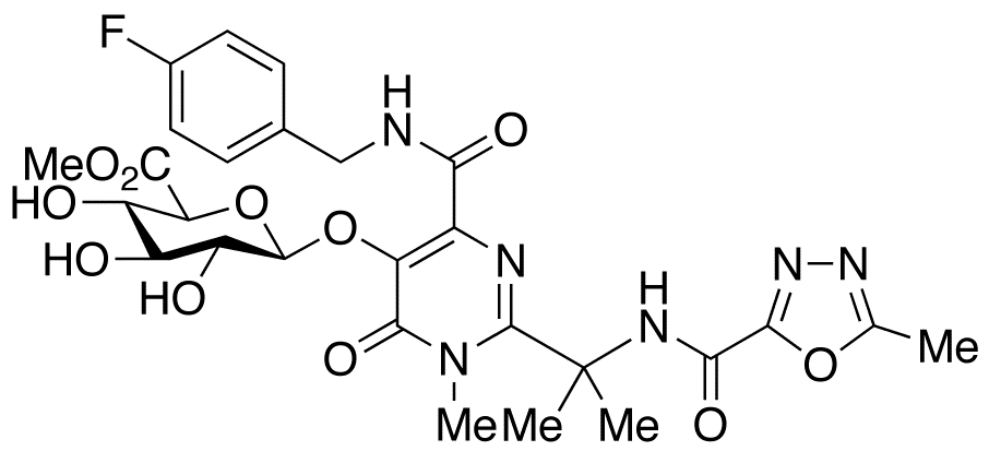 Raltegravir β-D-Glucuronide Methyl Ester