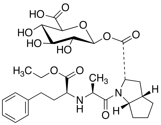 Ramipril Acyl-β-D-glucuronide, ~ 80% By HPLC