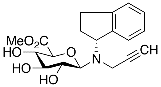 Rasagiline N-β-D-Glucuronide Methyl Ester