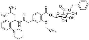 Repaglinide Acyl-β-D-glucuronide Benzyl Ester
