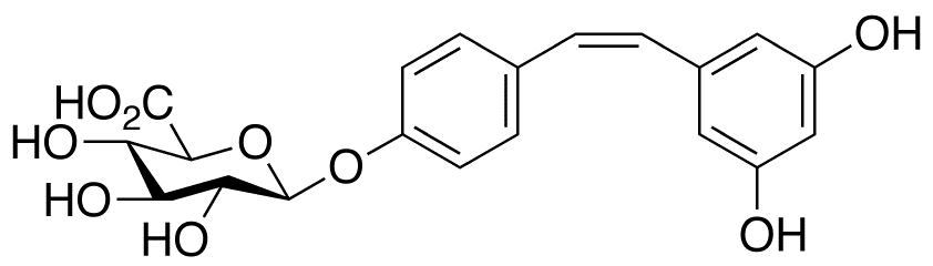 cis Resveratrol 4’-O-β-D-Glucuronide