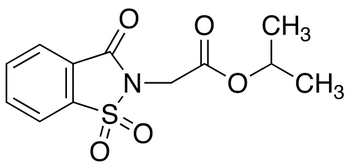 Saccharin N-(2-Acetic Acid Isopropyl Ester)(Piroxicam Impurity F)