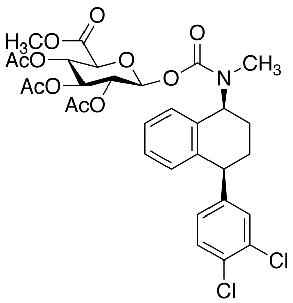 Sertraline Carbamoyl Glucuronide Methyl Ester Triacetate