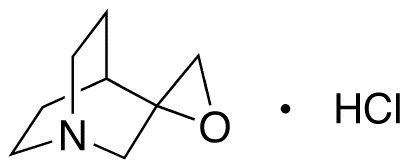 Spiro[1-azabicyclo[2.2.2]octane-3,2’-oxirane] HCl