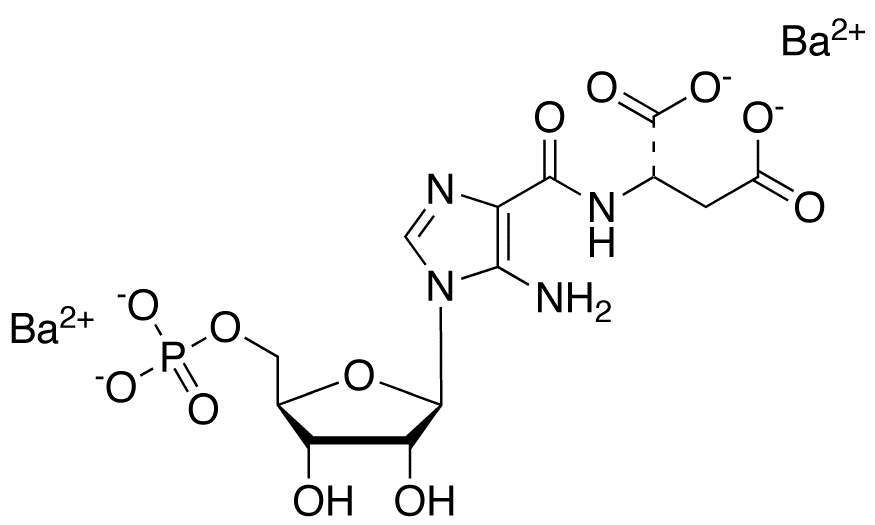 N-Succinyl-5-aminoimidazole-4-carboxamide Ribose 5’-Phosphate Dibarium Salt