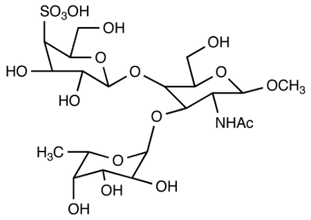 4’-Sulfated Lewis X, Methyl Glycoside