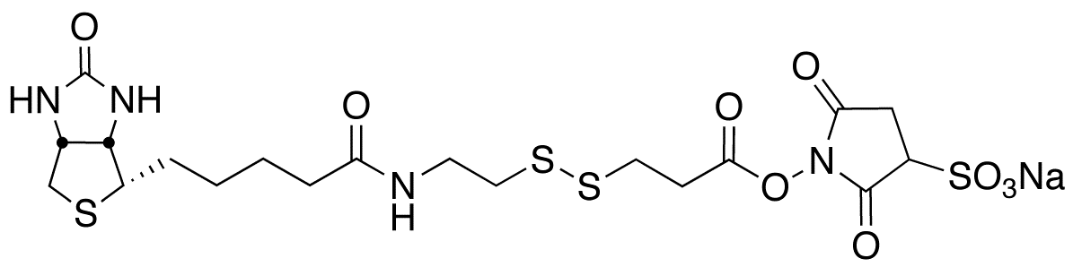 Sulfosuccinimidyl 3-[[2-(Biotinamido)ethyl] dithio]propionate Sodium Salt