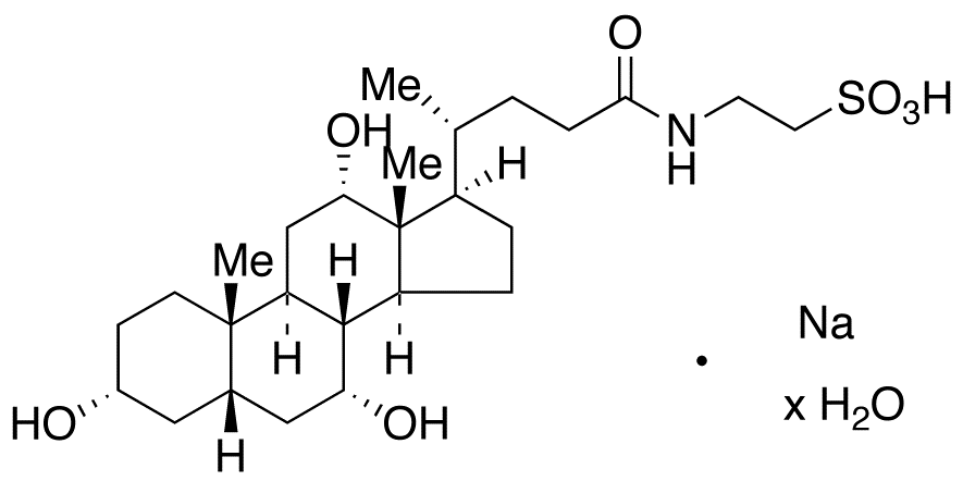 Taurocholic Acid Sodium Salt Hydrate 