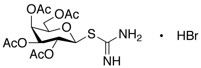 2-(2,3,4,6-Tetra-O-acetyl-β-D-galactopyranosyl)thiopseudourea Hydrobromide 