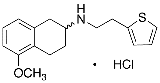 rac-N-(1,2,3,4-Tetrahydro-5-methoxy-2-naphthalenyl)-2-thiopheneethanamine HCl