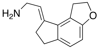 (E)-2-(1,6,7,8-Tetrahydro-2H-indeno[5,4-β]furan-8-ylidene)ethylamine