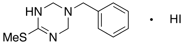 1,2,3,6-Tetrahydro-4-(methylthio)-1-(phenylmethyl)-1,3,5-triazine Hydroiodide
