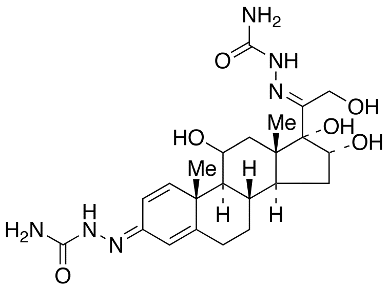 11,16,17,21-Tetrahydroxypregna-1,4-diene-3,20-hydrazinecarboxamide