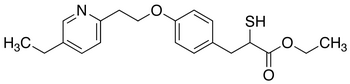 α-Thio-4-[2-(5-ethyl-2-pyridinyl)ethoxy]benzenepropanoic Acid Ethyl Ester