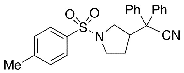 1-Tosyl-α,α-diphenyl-3-pyrrolidineacetonitrile