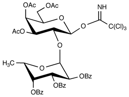 3,4,6-Tri-O-acetyl-2-O-(2’,3’,4’-tri-O-benzoyl-α-L-fucopyranosyl)-galactopyranosyl Trichloroacetimidate