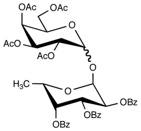 1-O-(2’,3’,4’-Tri-O-benzoyl-α-L-fucopyranosyl)-2,3,4,6-tetra-O-acetyl-galactopyranoside