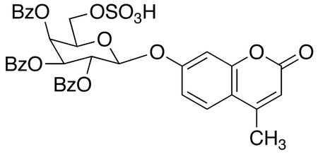 2,3,4-Tri-O-benzoyl-4-methylumbelliferyl ’-D-Galactopyranoside-6-sulfate