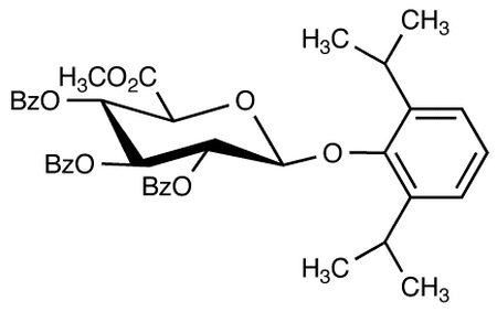2,3,4-Tri-O-benzoyl-propofol-β-D-glucuronide Methyl Ester