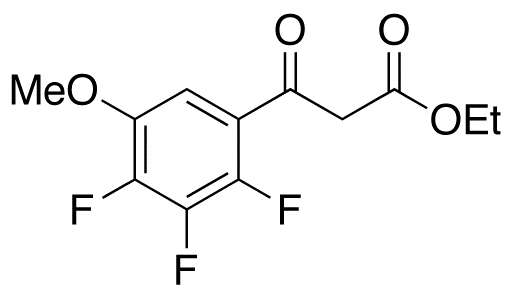 2,3,4-Trifluoro-5-methoxy-β-oxo-benzenepropanoic Acid Ethyl Ester