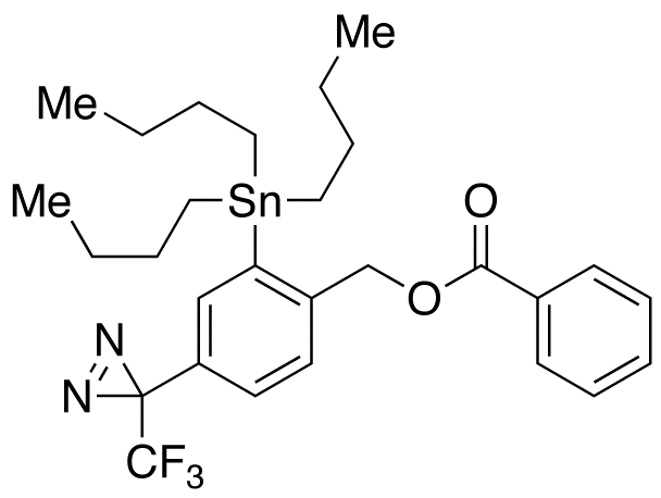 4’-(3-Trifluoromethyl-3H-diazirin-3-yl)-2’-tributylstannylbenzyl Benzoate