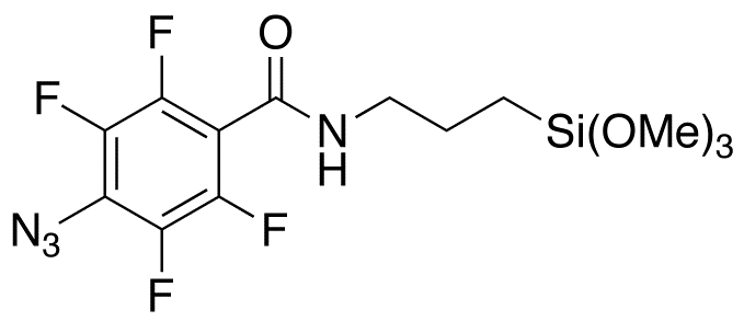 N-(3-Trimethoxysilylpropyl)-4-azido-2,3,5,6-tetrafluorobenzamide 90%