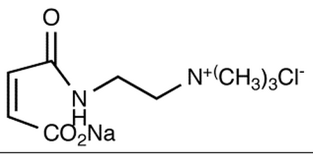 N-[2-(N’,N’,N’-Trimethylammoniumbromide)ethyl]maleamic Acid, Sodium Salt