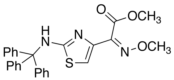 (Z)-2-(2-Tritylaminothiazol-4-yl)-2-methoxyiminoacetic Acid Methyl Ester