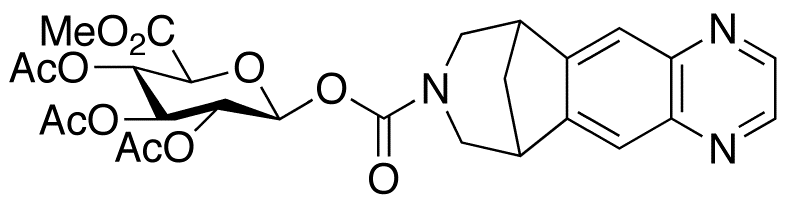 Varenicline Carbamoyl 2,3,4-Tri-O-acetyl-β-D-glucuronide Methyl Ester