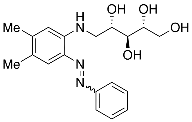 3,4-Xylyl-6-phenylazo-D-ribitylamine