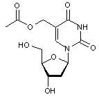 5-acetoxymethyl-2’-deoxyuridine