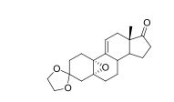 (5R,10R,13S)-13-Methyl-1,2,6,7,8,12,13,14,15,16-decahydrospiro[5,10-epoxycyclopenta[a]phenanthrene-3,2’-[1,3]dioxolan]-17(4H)-one