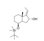 (2R,4S,7aS,E)-4-((tert-Butyldimethylsilyl)oxy)-1-ethylidene-7a-methyloctahydro-1H-inden-2-ol
