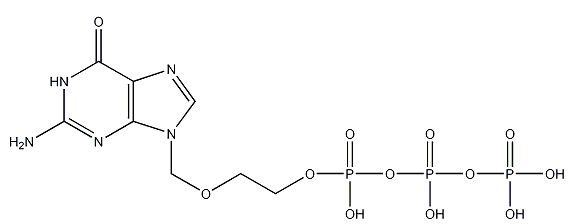 Acyclovir triphosphate, tetraammonium salt