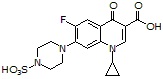 Ciprofloxacin-piperazinyl-N-sulfate