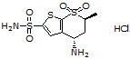 N-Desethyldorzolamide HCl