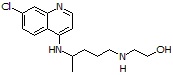 N-Desethylhydroxychloroquine