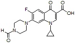 N-Formyl-piperazinyl-ciprofloxacin