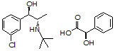 (R,S)-Bupropion alcohol (R)-mandelate