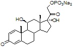 1,4-Pregnadien-11b,17,21 triol-3,20-dione-21-phosphate