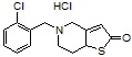 2-Oxo-Ticlopidin HCl