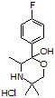4-Fluorohydroxybupropion HCl