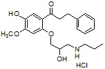 5-Hydroxy-4-methoxy-propafenone HCl